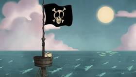 Screenshots from the 2022 Netflix cartoon A High Seas Adventure!