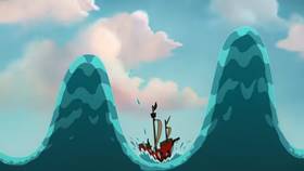 Screenshots from the 2022 Netflix cartoon A High Seas Adventure!