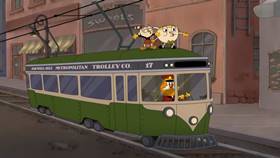 Screenshots from the 2022 Netflix cartoon Another Brother