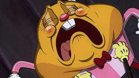 Screenshots from the 2022 Netflix cartoon The I Scream Man