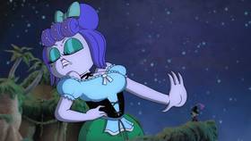 Screenshots from the 2022 Netflix cartoon The I Scream Man