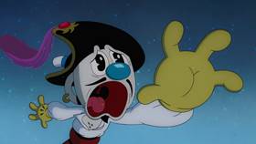 Screenshots from the 2022 Netflix cartoon The I Scream Man