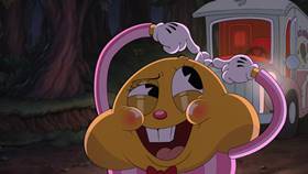 Screenshots from the 2022 Netflix cartoon The I Scream Man