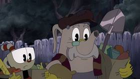 Screenshots from the 2022 Netflix cartoon The I Scream Man