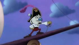 Screenshots from the 2022 Netflix cartoon The I Scream Man