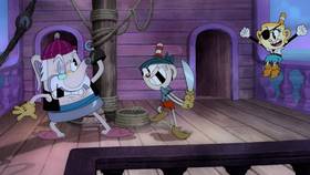 Screenshots from the 2022 Netflix cartoon The I Scream Man