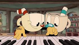 Screenshots from the 2022 Netflix cartoon Piano Lesson