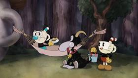 Screenshots from the 2022 Netflix cartoon Piano Lesson