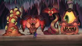 Screenshots from the 2022 Netflix cartoon Release the Demons!