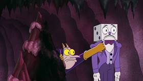 Screenshots from the 2022 Netflix cartoon Release the Demons!