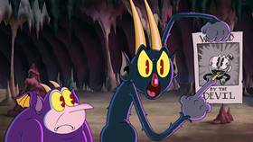 Screenshots from the 2022 Netflix cartoon Release the Demons!