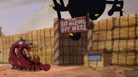 Screenshots from the 2022 Netflix cartoon Release the Demons!