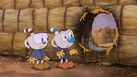 Screenshots from the 2022 Netflix cartoon Release the Demons!