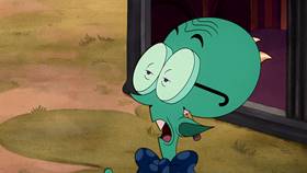 Screenshots from the 2022 Netflix cartoon Release the Demons!