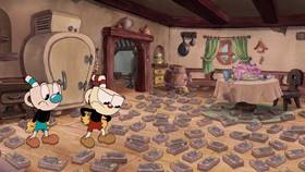 Screenshots from the 2022 Netflix cartoon Rats All Folks!