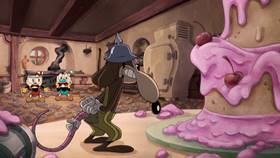 Screenshots from the 2022 Netflix cartoon Rats All Folks!