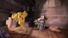 Screenshots from the 2022 Netflix cartoon Rats All Folks!