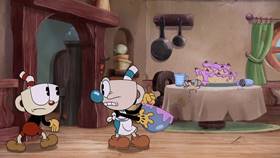 Screenshots from the 2022 Netflix cartoon Rats All Folks!