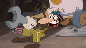 Screenshots from the 2022 Netflix cartoon Rats All Folks!