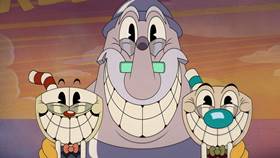 Screenshots from the 2022 Netflix cartoon Say Cheese!