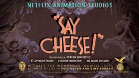 Screenshots from the 2022 Netflix cartoon Say Cheese!