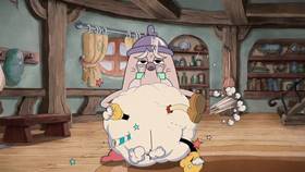 Screenshots from the 2022 Netflix cartoon Say Cheese!