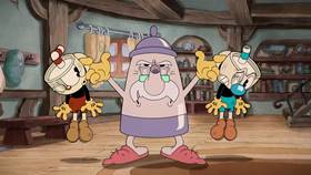 Screenshots from the 2022 Netflix cartoon Say Cheese!