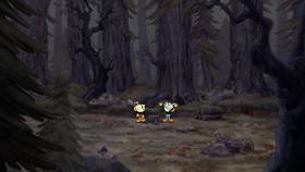 Screenshots from the 2022 Netflix cartoon Lost in the Woods