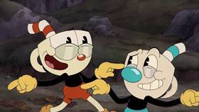 Screenshots from the 2022 Netflix cartoon Lost in the Woods