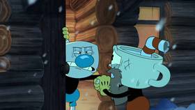 Screenshots from the 2022 Netflix cartoon Lost in the Woods