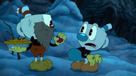 Screenshots from the 2022 Netflix cartoon Lost in the Woods