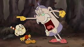 Screenshots from the 2022 Netflix cartoon Lost in the Woods