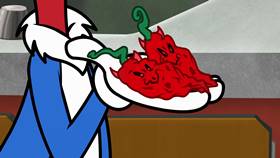 Screenshots from the 2022 Universal 1440 Entertainment cartoon Meat and Greet