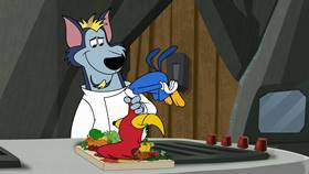 Screenshots from the 2022 Universal 1440 Entertainment cartoon Meat and Greet