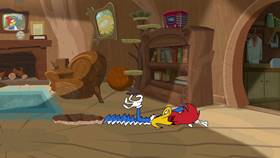 Screenshots from the 2022 Universal 1440 Entertainment cartoon The Mother of All Problems