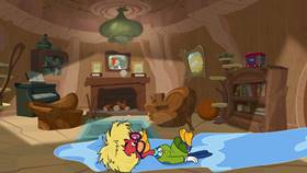 Screenshots from the 2022 Universal 1440 Entertainment cartoon The Mother of All Problems