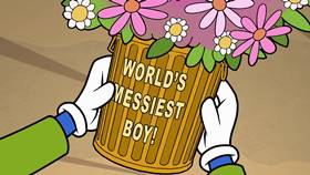 Screenshots from the 2022 Universal 1440 Entertainment cartoon The Mother of All Problems