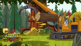 Screenshots from the 2022 Universal 1440 Entertainment cartoon The Mother of All Problems