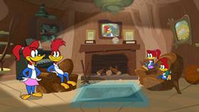 Screenshots from the 2022 Universal 1440 Entertainment cartoon Class Dismissed