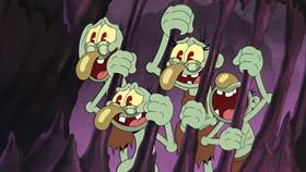 Screenshots from the 2022 Netflix cartoon The Devil