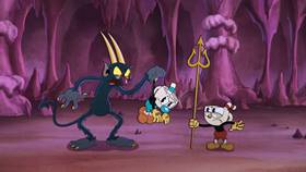 Screenshots from the 2022 Netflix cartoon The Devil