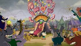 Screenshots from the 2022 Netflix cartoon The Devil