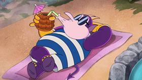 Screenshots from the 2022 Netflix cartoon The Devil