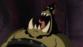 Screenshots from the 2022 Netflix cartoon The Devil