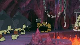 Screenshots from the 2022 Netflix cartoon The Devil