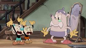 Screenshots from the 2022 Netflix cartoon Don