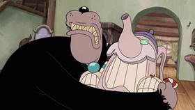 Screenshots from the 2022 Netflix cartoon Don