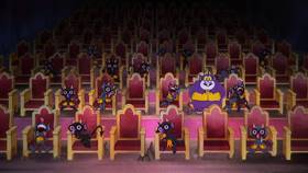 Screenshots from the 2022 Netflix cartoon Cupstaged