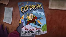 Screenshots from the 2022 Netflix cartoon Cupstaged