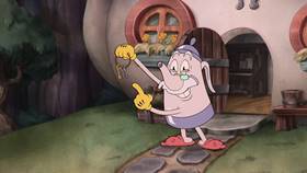 Screenshots from the 2022 Netflix cartoon Roadkill